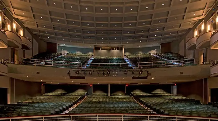 Interior of Harrison Opera House