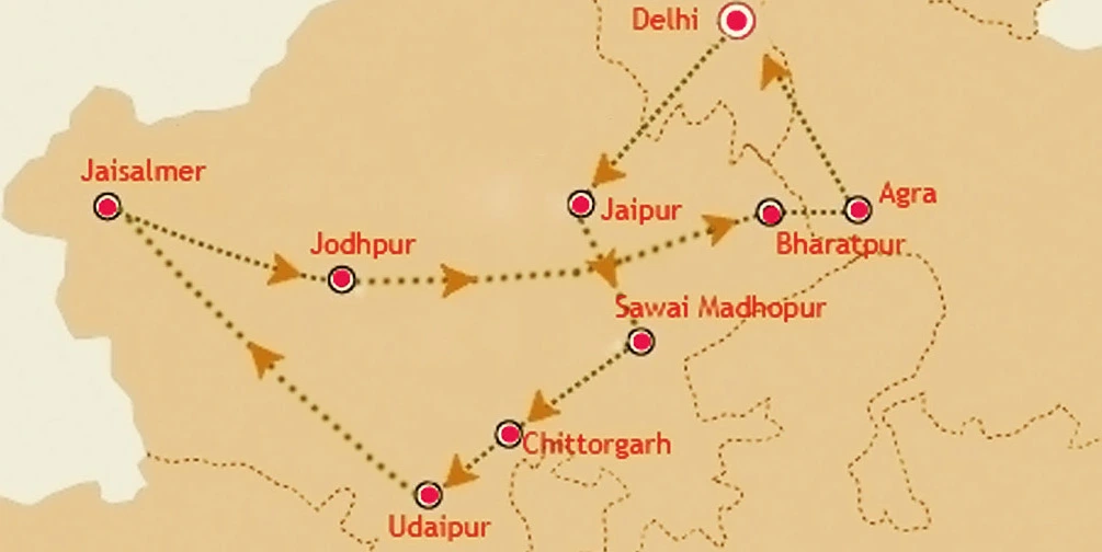 The Royal Rajasthan Route