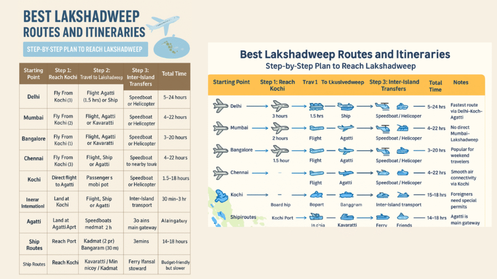 How to Reach Lakshadweep