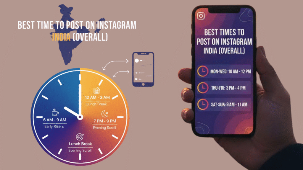 Best Time to Post on Instagram India