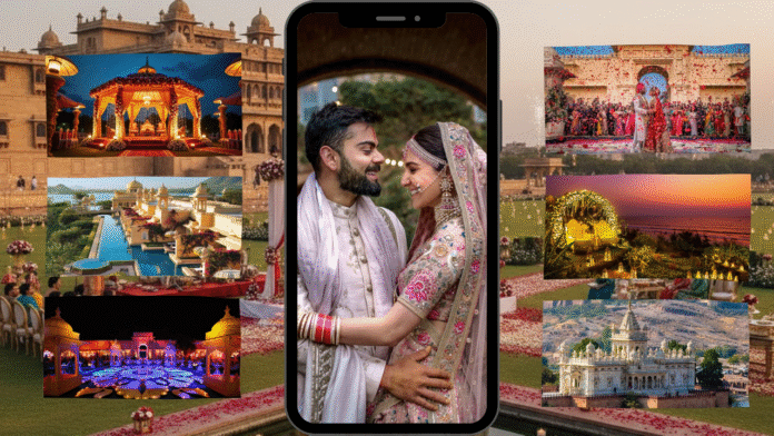 best destination wedding places in India