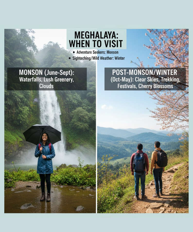 best time to visit meghalaya