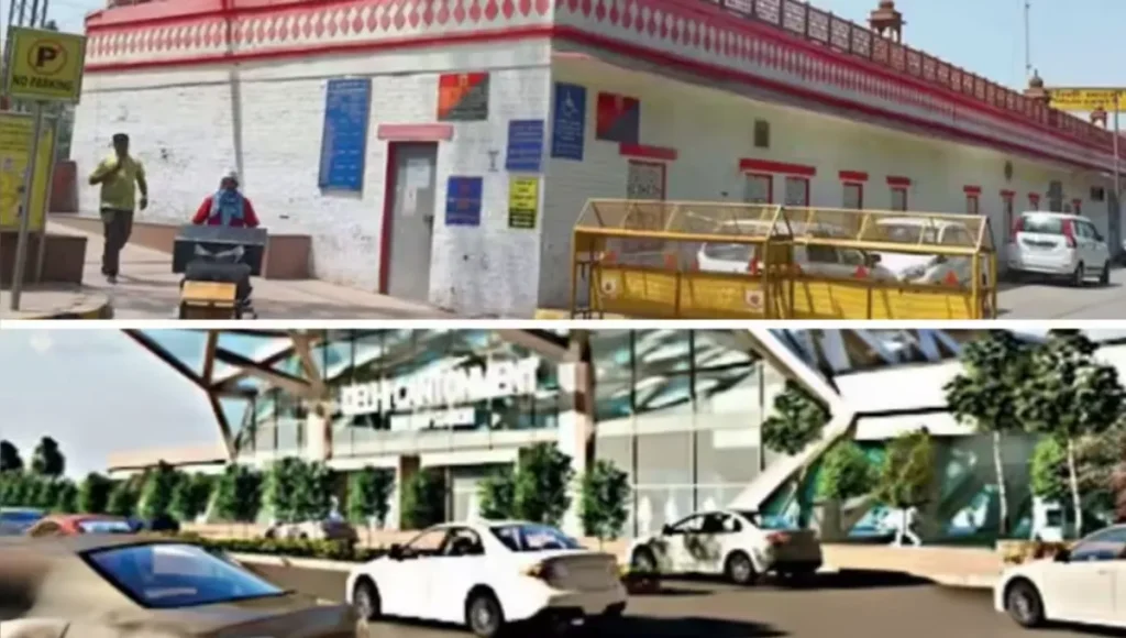 delhi cantt metro station