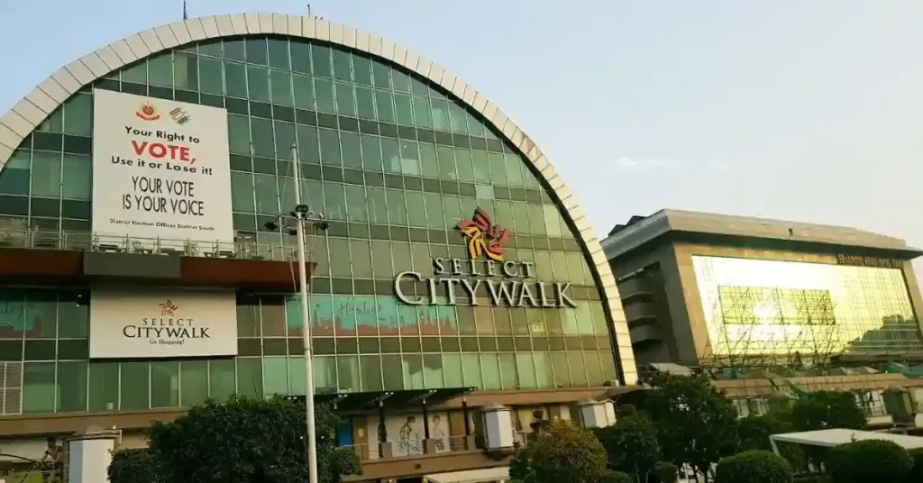 select city walk nearest metro