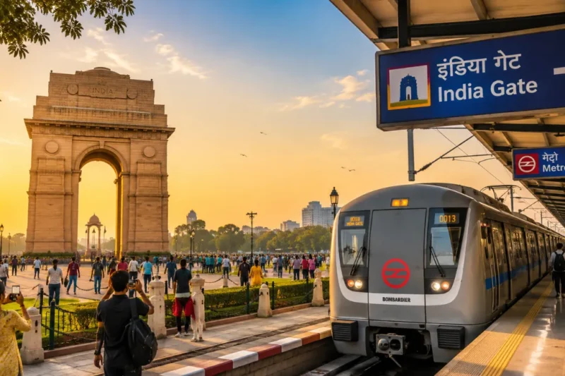 India Gate Nearest Metro