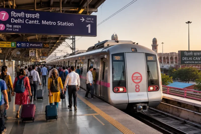 Delhi Cantt Metro Station