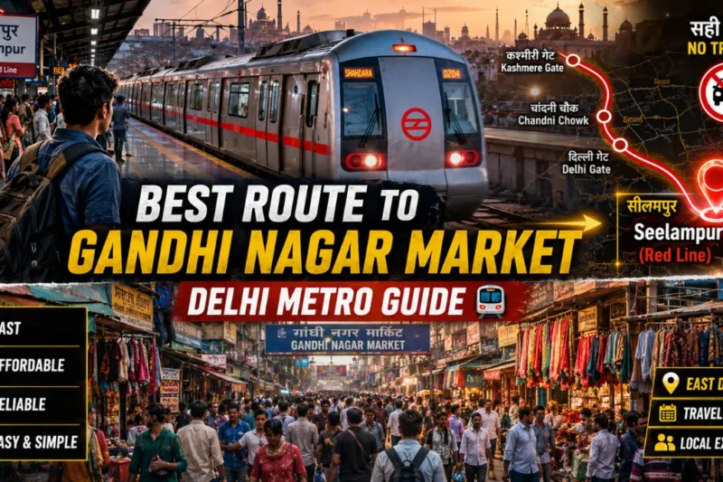 Gandhi Nagar Nearest Metro Station