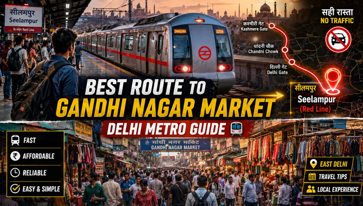 Gandhi Nagar Nearest Metro Station