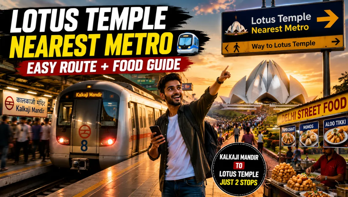 Lotus Temple Nearest Metro