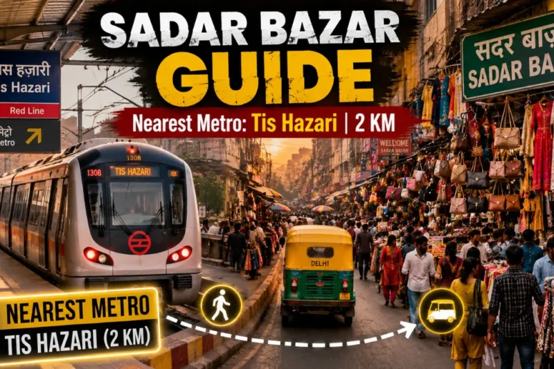 Sadar Bazar Nearest Metro